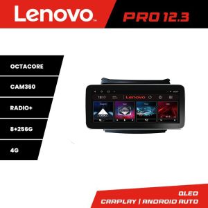 Navigatie Hyundai IX45 Santa Fe 2013-2015 K-209 Lenovo PRO 8+256 12.3 inch qled android 4G DSP gps internet 32