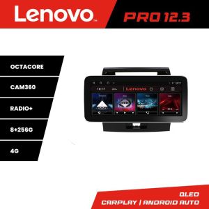 Navigatie TOYOTA Land Cruiser L200 K-381 Lenovo PRO 8+256 12.3 inch qled android 4G DSP gps internet 