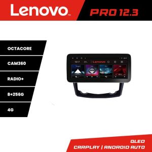 Navigatie Renault Kadjar K-9030 Lenovo PRO 8+256 12.3 inch qled android 4G DSP gps internet  8Core