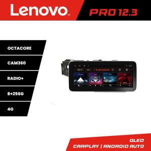 Navigatie Honda Fit 2014-2019 Lenovo PRO 8+256 12.3 inch qled android 4G DSP gps internet  Kit-fit-14