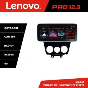 Navigatie Mazda RX8 2003-2008 Lenovo PRO 8+256 12.3 inch qled android 4G DSP gps internet  8Core