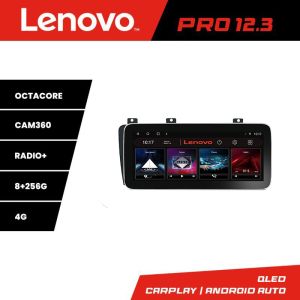 Navigatie dedicata Volvo S60 2002-2008  Lenovo PRO 8+256 12.3 inch qled android 4G DSP gps internet Kit-s60-02