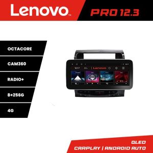Navigatie Toyota Landcruiser L200 V8 2008-2020 K-381-type-a Lenovo PRO 8+256 12.3 inch qled android 4G DSP gps internet 
