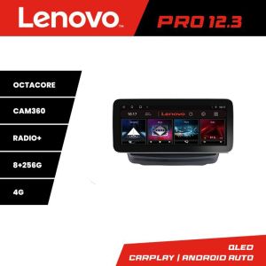 Navigatie Hyundai Genesis K-GENESYS Lenovo PRO 8+256 12.3 inch qled android 4G DSP gps internet 