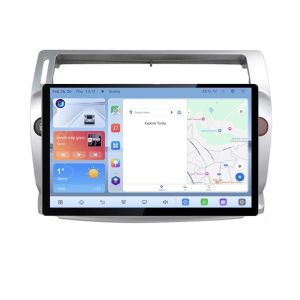 Navigatie dedicata Citroen C4 Quad Core N-088 Edonav ecran 13" 1K 4+64 Android Waze USB Navigatie 4G 360 Toslink Youtube Radio