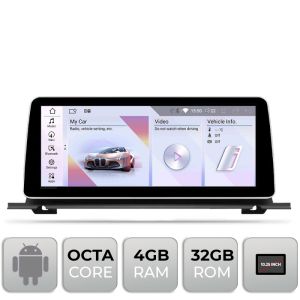 Navigatie BMW Seria 5 F07 GT 2016-2017 cu ecran EVO Android ecran 10.25" 4+32 4G BT