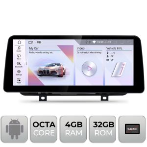 Navigatie dedicata Edotec BMW Seria 1 E87 2003-2008 masini cu ecran color CIC Android ecran 10.25" 4+32 4G BT