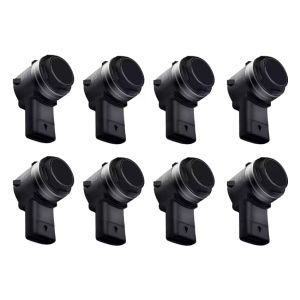 Senzori de parcare dedicati Nissan 2014-2016 X-Trail , 2016-2017 Qashqai fata si spate 8 senzori integrare OEM codare automata senzibilitate reglabila PTS-NISSAN-1