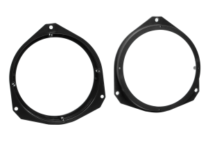 Inele adaptare difuzor 165mm uși față multi-brand (Alfa Romeo, Citroen, Dacia, Fiat, Ford, Iveco, +3 mărci) – 68 modele compatibile – plug & play