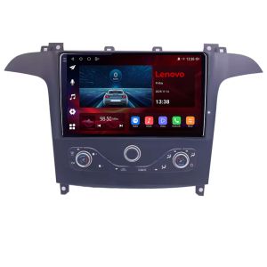 Navigatie Ford Galaxy gen 2 2006-2014, Lenovo Ultra Original, Qualcomm 8-Core, 4G, Camera 360, CarPlay Wireless, 4+64GB, 9"