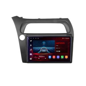 Navigatie Honda Civic Hatchback Type R gen 7 2007-2014, Lenovo Ultra Original, Qualcomm 8-Core, 4G, Camera 360, CarPlay Wireless, 4+64GB, 9"