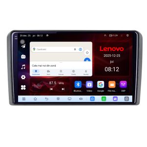 Navigatie Audi A3 8P Lenovo Kit-049 8 Core 2.2 Ghz 8+128 Qled Incell 1K Android 360 Carplay DSP AHD 1080P ADAS 4G Wifi 5Ghz Bluetooth PRO