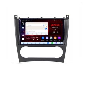 Navigatie Mercedes Clasa C W203 facelift Lenovo Kit-093 cu 8 Core 2.2 Ghz 8+128 Qled Incell 1K Android 360 Carplay DSP AHD 1080P ADAS 4G Wifi 5Ghz Bluetooth PROGB