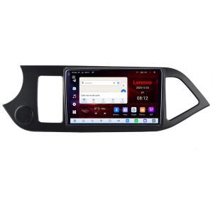 Navigatie Kia Picanto 2011-2015 Lenovo Kit-217 8 Core 2.2 Ghz 8+128 Qled Incell 1K Android 360 Carplay DSP AHD 1080P ADAS 4G Wifi 5Ghz Bluetooth PRO