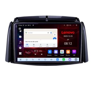 Navigatie Renault Koleos 2009-2016 Lenovo Kit-KOLEOS 8 Core 2.2 Ghz 8+128 Qled Incell 1K Android 360 Carplay DSP AHD 1080P ADAS 4G Wifi 5Ghz Bluetooth PRO