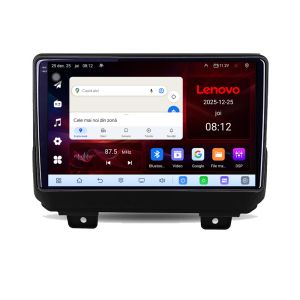Navigatie Jeep Wrangler 2018- Lenovo Kit-WRANGLER 8 Core 2.2 Ghz 8+128 Qled Incell 1K Android 360 Carplay DSP AHD 1080P ADAS 4G Wifi 5Ghz Bluetooth PRO