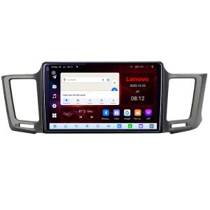 Navigatie Toyota RAV4 Lenovo Kit-247 8 Core 2.2 Ghz 8+128 Qled Incell 1K Android 360 Carplay DSP AHD 1080P ADAS 4G Wifi 5Ghz Bluetooth PRO