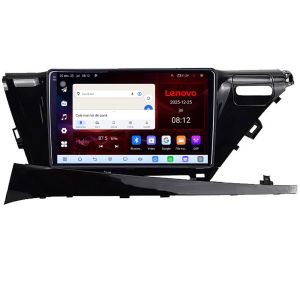 Navigatie Toyota Camry 2017-2021 V1 8 Core 2.2 Ghz 8+128 Qled Incell 1K Android 360 Carplay DSP AHD 1080P ADAS 4G Wifi 5Ghz Bluetooth PRO