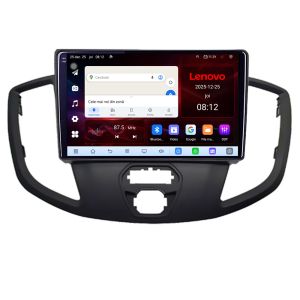 Navigatie Ford Transit V363 2015-2021 8 Core 2.2 Ghz 8+128 Qled Incell 1K Android 360 Carplay DSP AHD 1080P ADAS 4G Wifi 5Ghz Bluetooth PRO