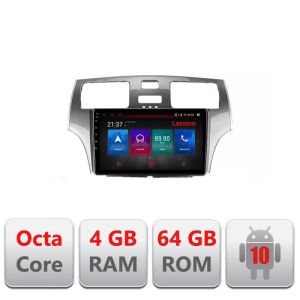 Navigáció Lexus ES 2001-2006 évjáratú Android rádió gps internet Octa Core 4+64 LTE Kit-ES-2001+EDT-E509-PRO