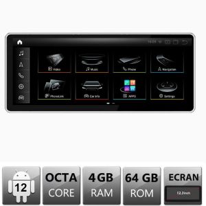 Audi Q5 MMI3G navigáció 2009-2014 Android Octa Core 4+64 12.3" 1920x720
