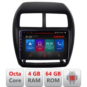 Navigáció Mitsubishi ASX 2017-2021 modell facelift Android rádió gps internet Octa Core 4+64 LTE Kit-026-facelift+EDT-E509-PRO