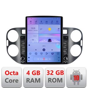 Navigatie VW TIGUAN si Golf Plus 2007-2011 Android radio gps internet Octa Core 4+32 LTE