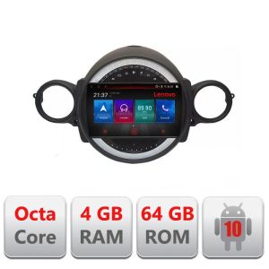 Navigáció Mini 2007-2011 Octa Core Android Rádióval Bluetooth Internet GPS WIFI DSP 4+64GB 4G Kit-mini-01+EDT-E509-PRO