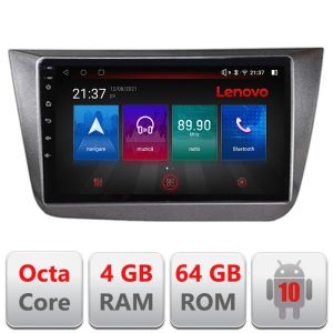 Navigáció Seat Altea 2005-2014 Android rádió gps internet Octa Core 4+64 LTE Kit-altea+EDT-E509-PRO