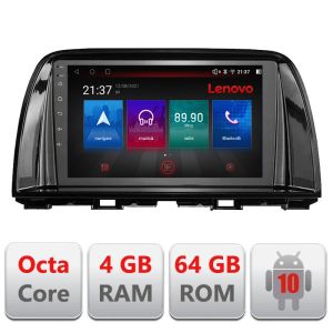 Navigatie Mazda CX5 2015-2017 Android radio gps internet Octa Core 4+64 LTE kit-cx5-16+EDT-E509-PRO RESIGILAT