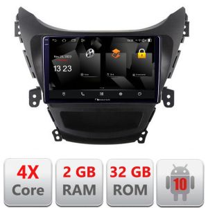 Navigatie Hyundai Elantra 2011-2013 5230-092 Android Ecran 720P Quad Core 2+32 carplay android auto