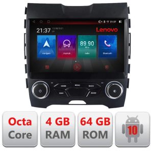 Navigáció Ford Edge 2015-2021 midline Android rádió gps internet Octa Core 4+64 LTE készlet-edge-high+EDT-E509-PRO
