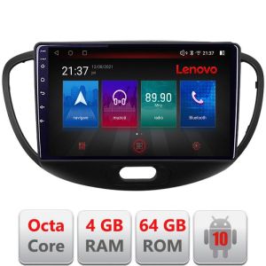 Navigáció Hyundai I10 2007-2013 Android rádió gps internet Octa Core 4+64 LTE KIT-i10-2007+EDT-E509-PRO