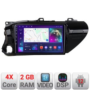 Navigatie Toyota Hilux 2016- A-TY59  2+32 GB Android Waze USB Navigatie Internet Youtube Radio
