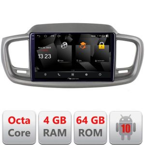 Navigatie Kia Sorento 2015-2018 5510-6528 Android Octa Core 720p 4+64 DSP 360 camera carplay android auto