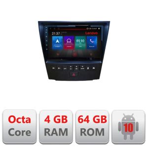 Navigáció Lexus GS-04 2004-2011 E- GS-04 Octa Core Android Rádióval Bluetooth Internet GPS WIFI DSP 4+64GB 4G