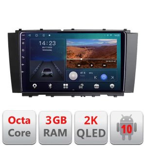 Navigatie Mercedes CLK W209 Android ecran Qled 2K Octa Core 3+32 carplay android auto Kit-w209+EDT-E309v3-2K