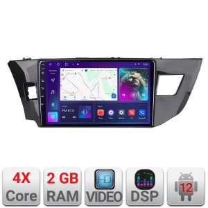 Navigatie Toyota Corolla 2013-2017 A-470  2+32 GB Android Waze USB Navigatie Internet Youtube Radio