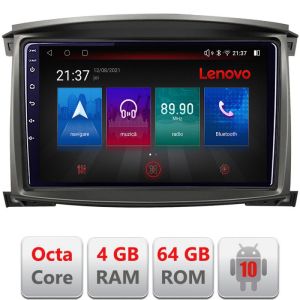 Navigáció Toyota Land Cruiser L100 2002-2006 Android rádió gps internet Octa Core 4+64 LTE KIT-L105-automatic+EDT-E510-PRO