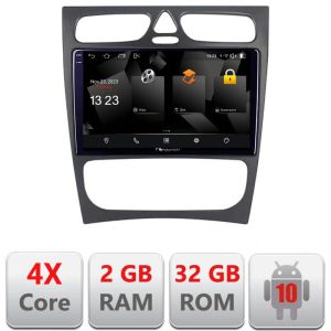 Navigatie Mercedes C W203 2001-2007 5230-clk Android Ecran 720P Quad Core 2+32 carplay android auto