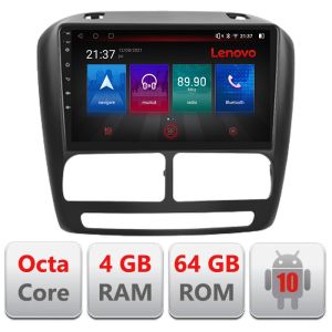 Navigáció Fiat Doblo 2010-2017 és Opel Combo 2010-2017 4+64 GB Octa Core LTE Android rádió gps internet készlet-DOB
