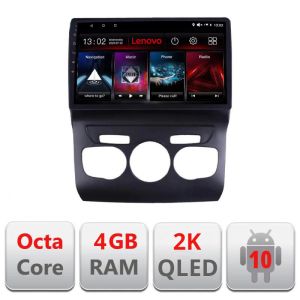 Navigáció Citroen C4 2011-2016 L-241, Octacore, 4G RAM, 64G HDD, 4G, QLED 2K, DSP, Carplay, Bluetooth