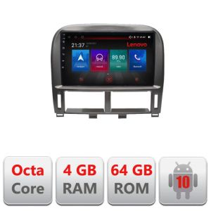 Navigáció Lexus LS 1999-2006 E- LS-99 Octa Core Android Rádióval Bluetooth Internet GPS WIFI DSP 4+64GB 4G