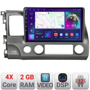 Navigatie Honda Civic Sedan A-044  2+32 GB Android Waze USB Navigatie Internet Youtube Radio