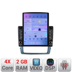 Navigatie Kia Sorento 2006-2009 Android radio gps internet quad core 2+32 ecran vertical 9.7" Kit-sorento2002+EDT-E70