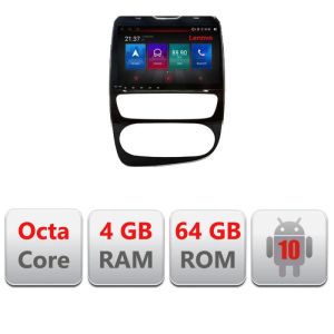 Renault Clio 4 V2 E-468 Octa Core navigáció Android rádióval, Bluetooth internettel, GPS-szel, WIFI-vel, DSP-vel, 4+64GB 4G-vel