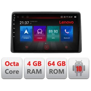 Navigatie Dacia Duster dupa 2019 E-199 Octa Core cu Android Radio Bluetooth Internet GPS WIFI DSP 4+64GB 4G RESIGILAT