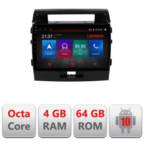 Navigatie Toyota Land Cruiser L200 E-381 Octa Core cu Android Radio Bluetooth Internet GPS WIFI DSP 4+64GB 4G RESIGILAT