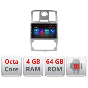 Chrysler 300C 2004-2008 E-CH06 Octa Core navigáció Android rádióval, Bluetooth internettel, GPS-szel, WIFI, DSP, 4+64GB, 4G