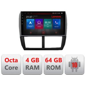 Navigatie Subaru Forester 2007-2013 E-SU01 Octa Core cu Android Radio Bluetooth Internet GPS WIFI DSP 4+64GB 4G RESIGILAT
